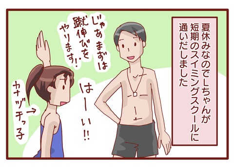 初めてスイミングs