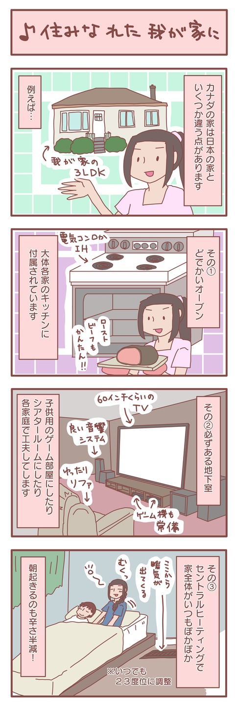 カナダの家