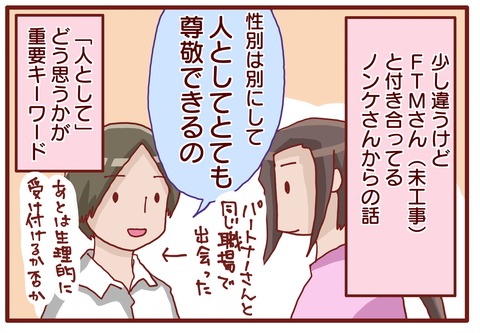 ノンケと付き合う2