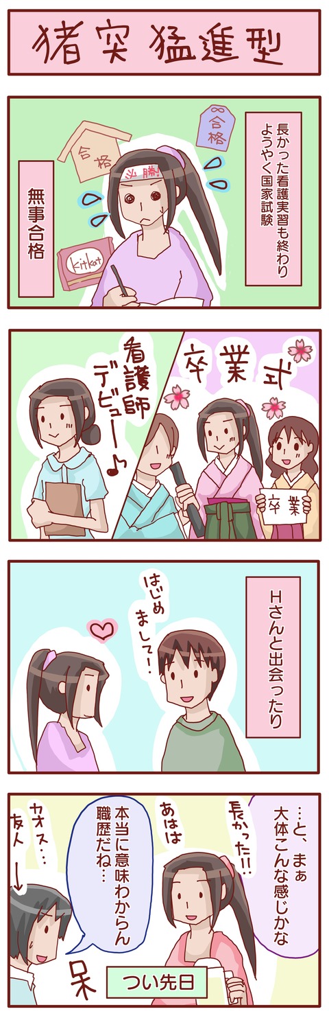 看護師になり現在