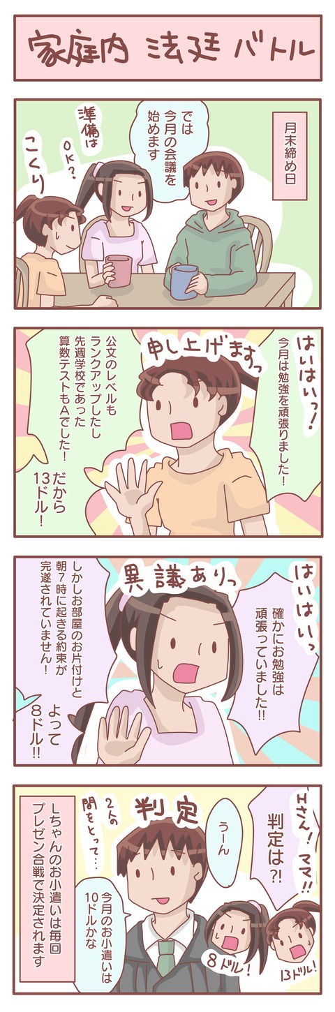 おこずかいの決め方