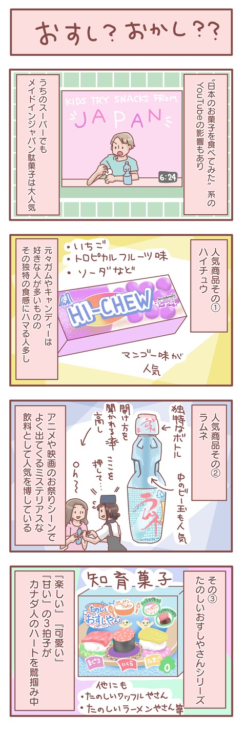 日本のお菓子