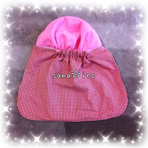 カラー帽子に日よけを Iroといっしょ カラー帽子に日よけを Iroといっしょ