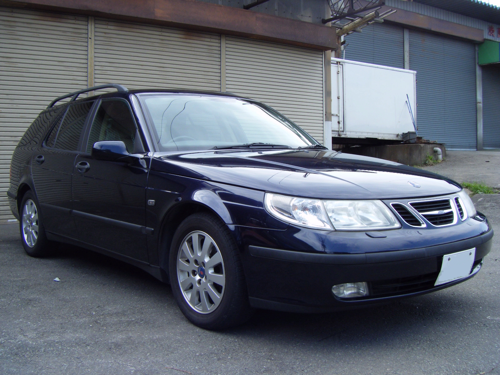 今日はサーブ９ ５エステートの納車でした 中古車流通研究所 オーナー日記