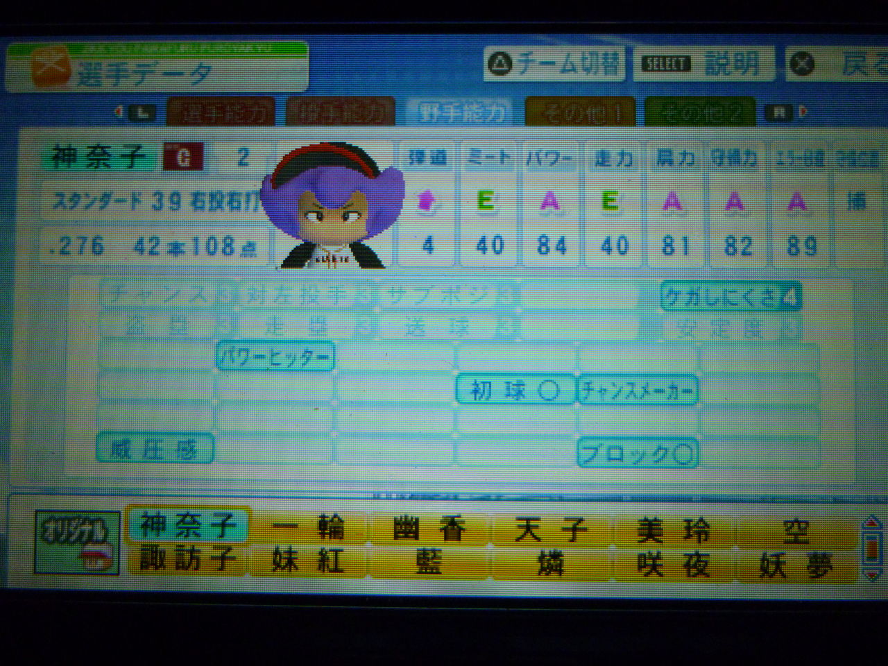 投手 アンドロメダ