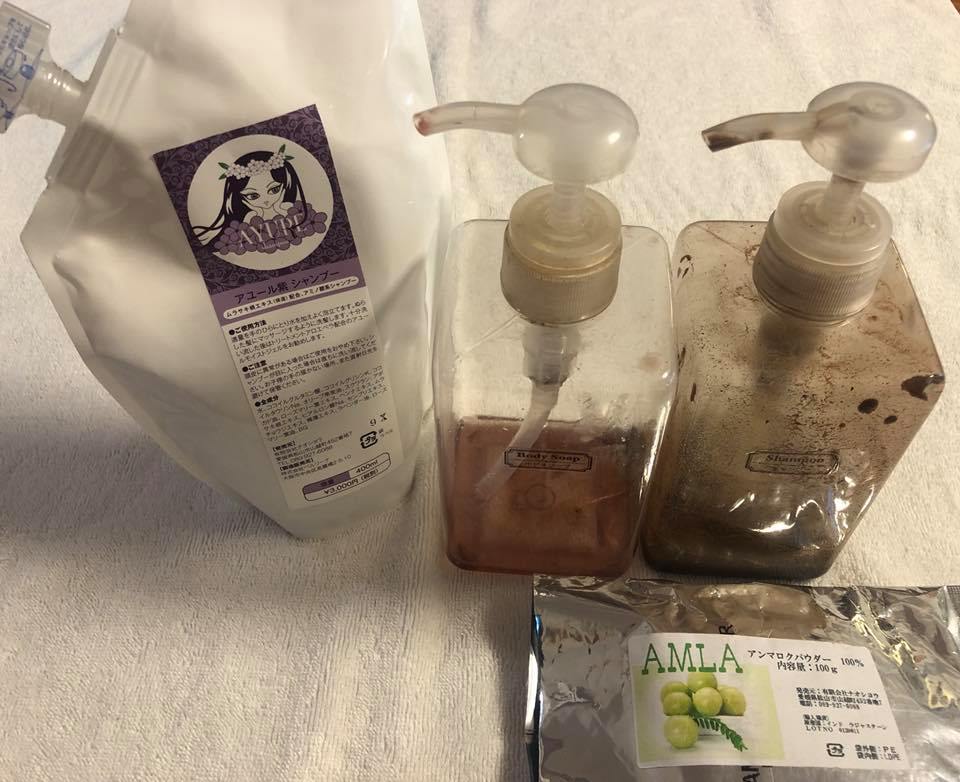 アムラで梅雨時のハーブシャンプー作り Keiko Kubo