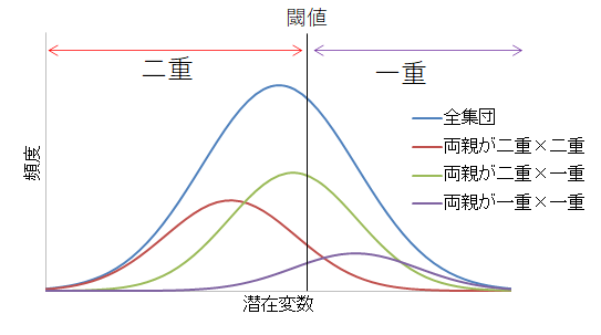 二重 一重まぶたの遺伝形式と遺伝確率 年齢変化 男女差 Hrb Blog