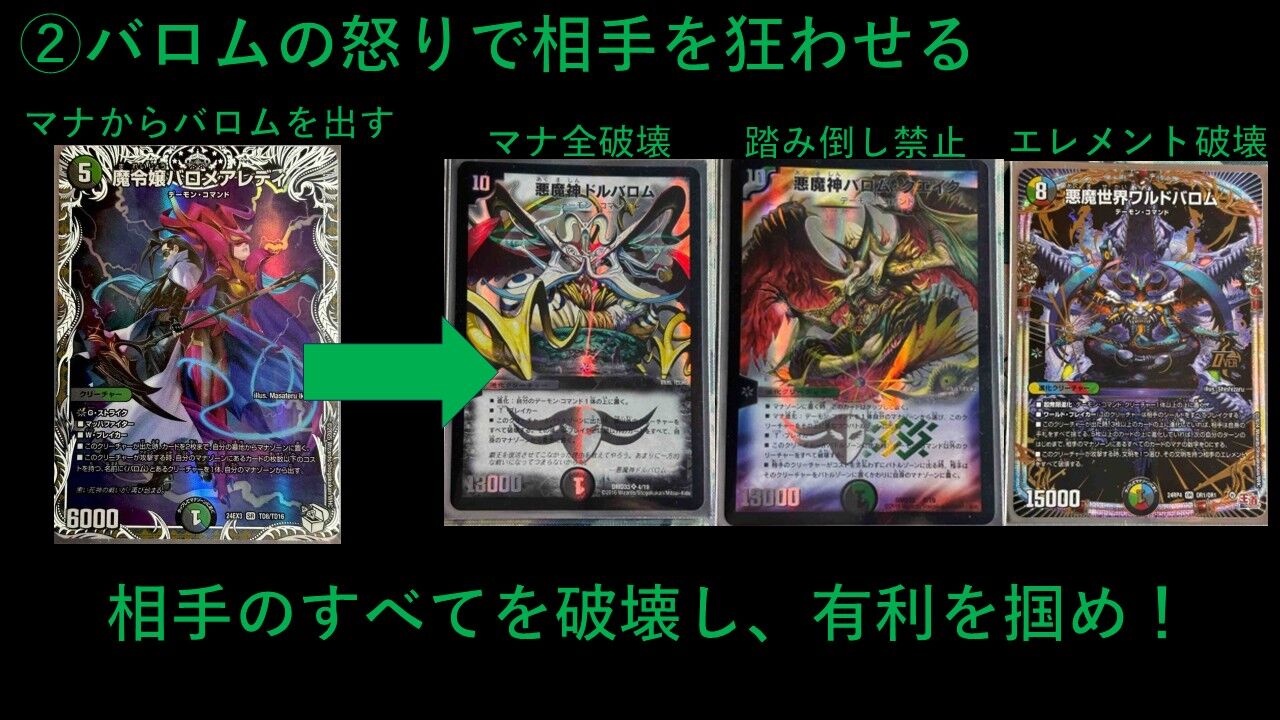 勝負を楽しむデッキ紹介 デュエマ 「ワルドバロムの章」 : SANDBATHの