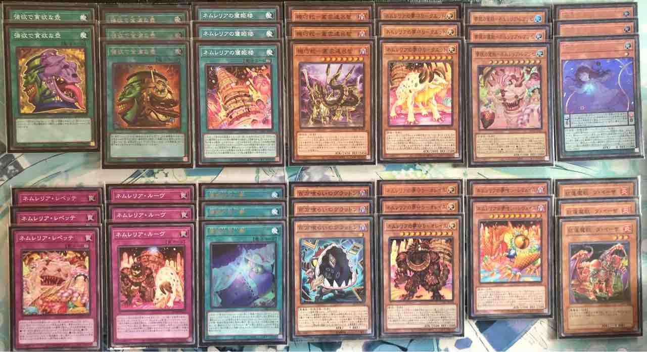 デッキレシピ集 遊戯王 「美女と紅蓮魔獣」（ネムレリア＋ダ