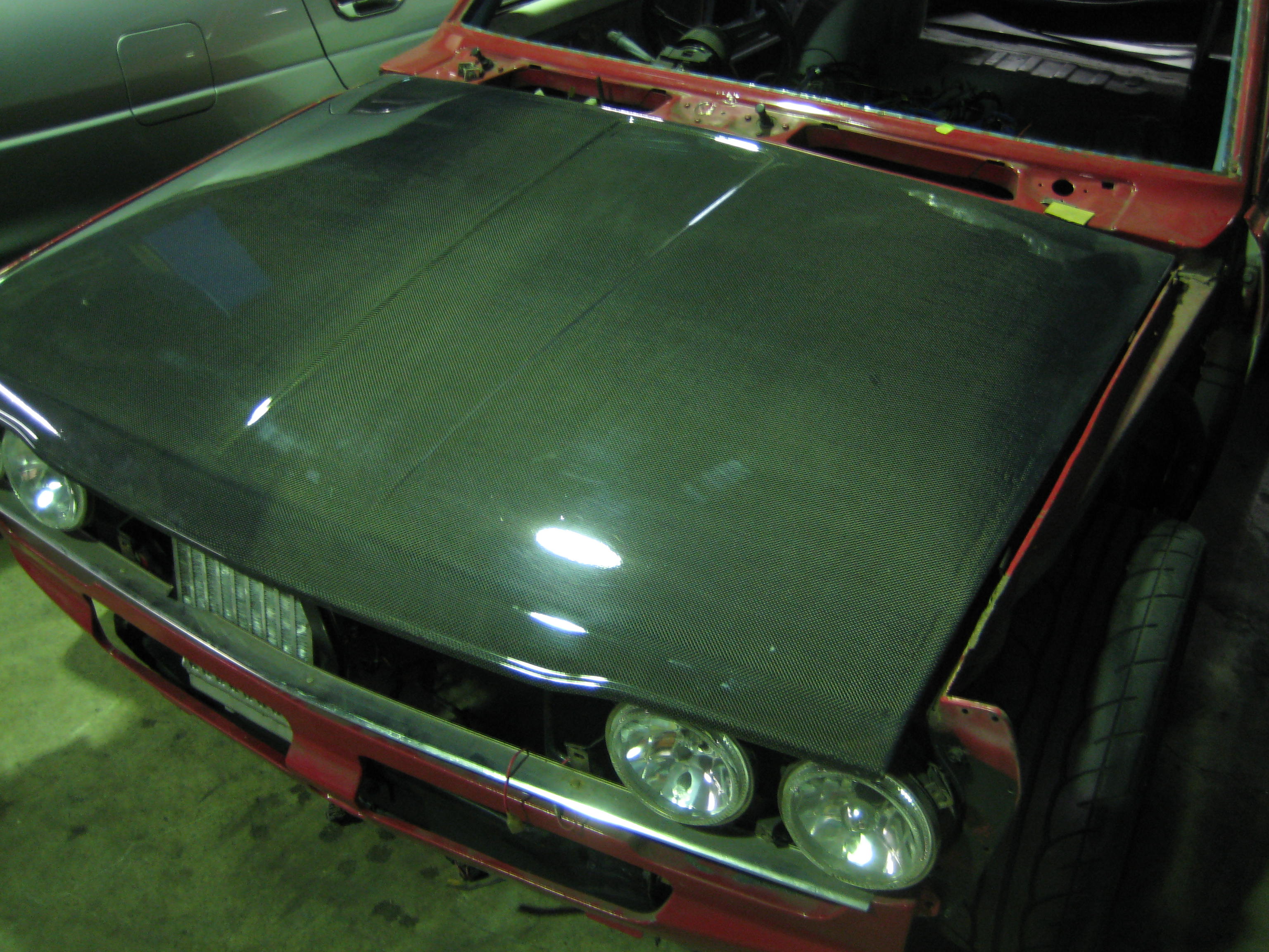 510 ブルーバード カーボンボンネット S A Auto Create