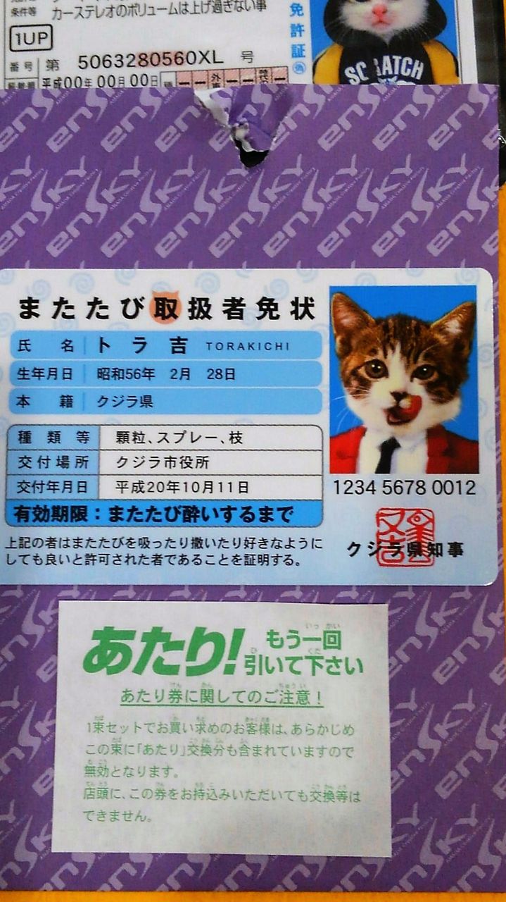 なめんなよ カードコレクション２ １回３０円 三代目 勢州屋商店 Blog