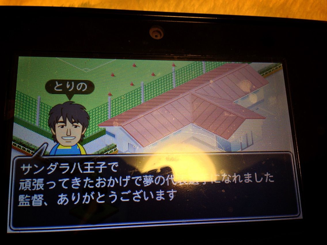 カルチョビット3ds 15年目 日本代表に9人選出 シミュレーションゲーム徒然草