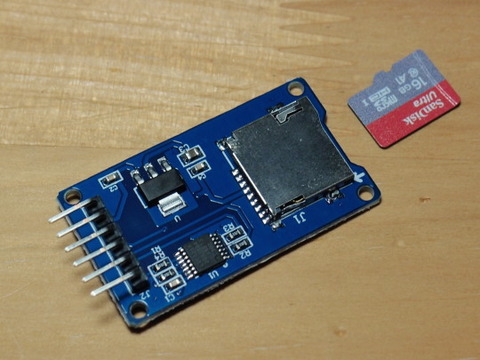 Sdカードのモジュールを改造 砂時計のblog