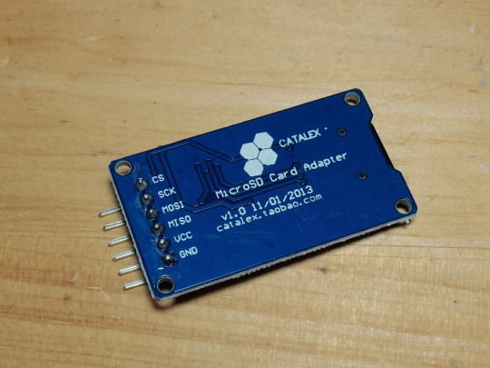 Sdカードのモジュールを改造 砂時計のblog