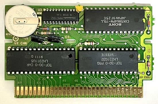 ファミコンソフトのセーブ機能「バッテリーバックアップロム」の話