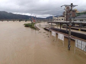 亀岡市２０１３年台風被害