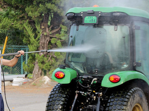 高圧洗浄機 200V トラクター バイク 農家 洗車機 DIY トラック 車屋 