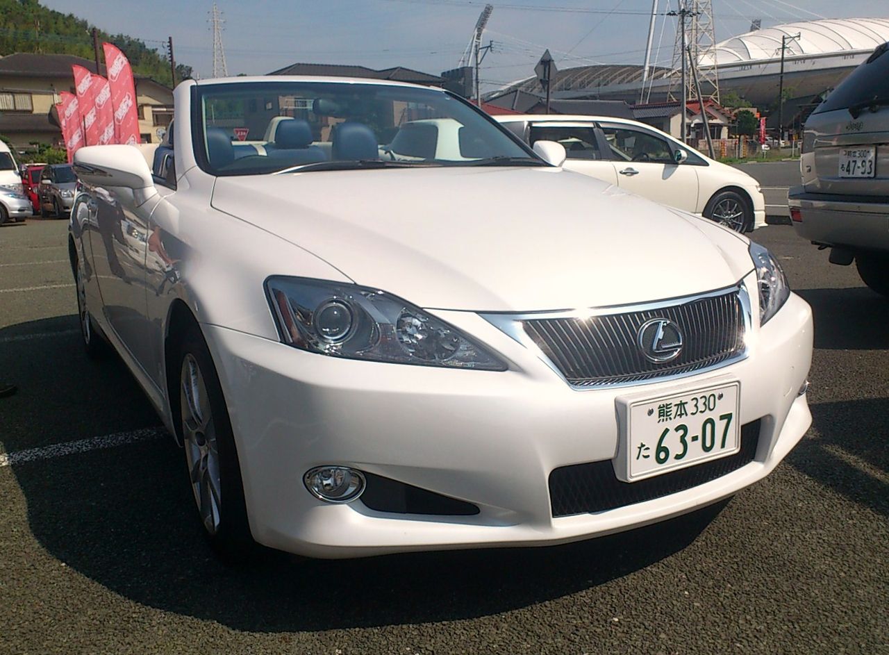 希少車入庫 レクサスis C コンバーチブル 250バージョンl Sanmarubooのブログ