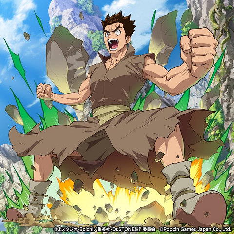 Dr Stone バトルクラフト 金狼が強い 同じ壁でもステのカセキよりだいぶ高いし行動も速いし 金狼を4人並べるのが正解ｗ スマホゲームマイナーまとめ
