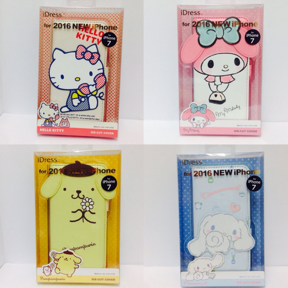 サンリオキャラクター Dカット手帳型iphone 7ケースのご紹介 さんりお屋 ユニバーサルシティウォーク店