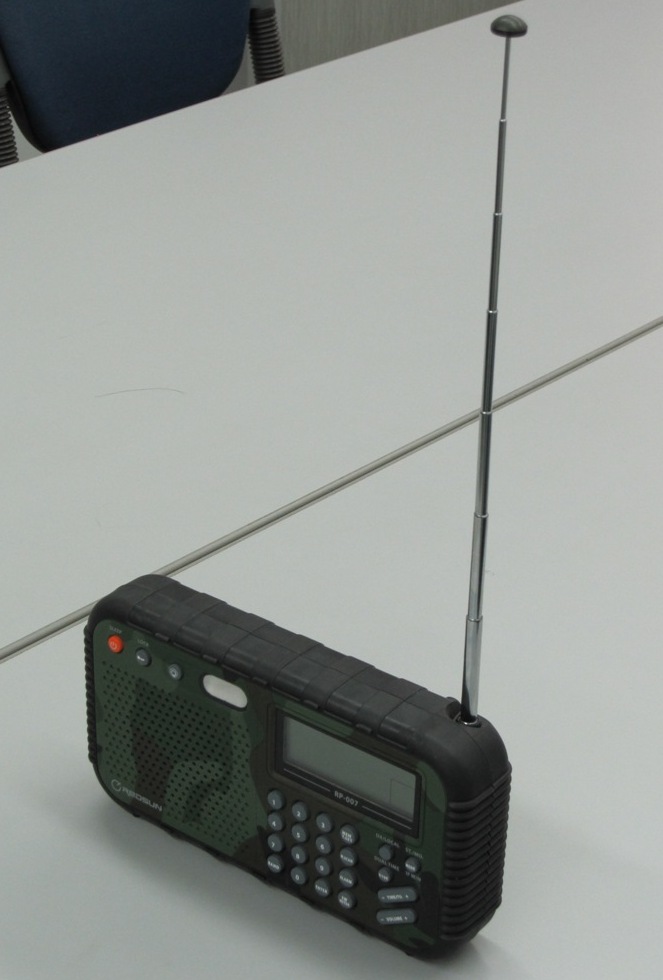 史上最強（！？）ラジオの登場です『REDSUN RP007』 : ラジオ