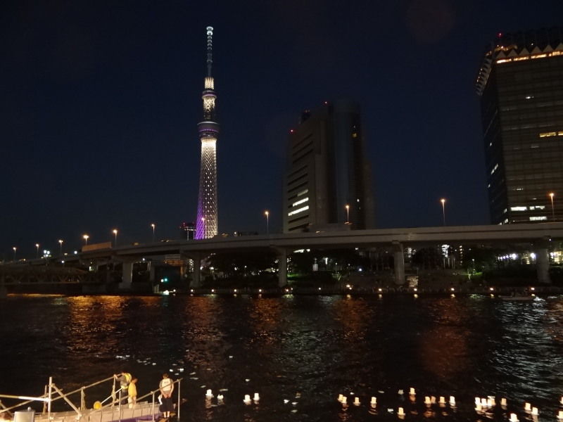 隅田川の灯籠流し ぷらっとくんのブログ