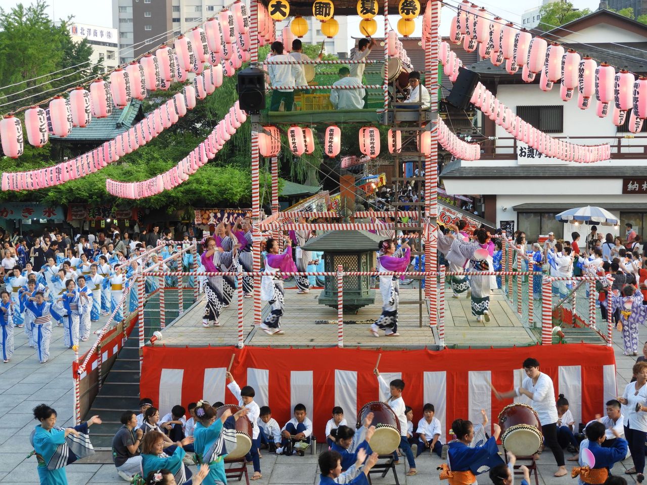 西新井大師の夏祭り ぷらっとくんのブログ