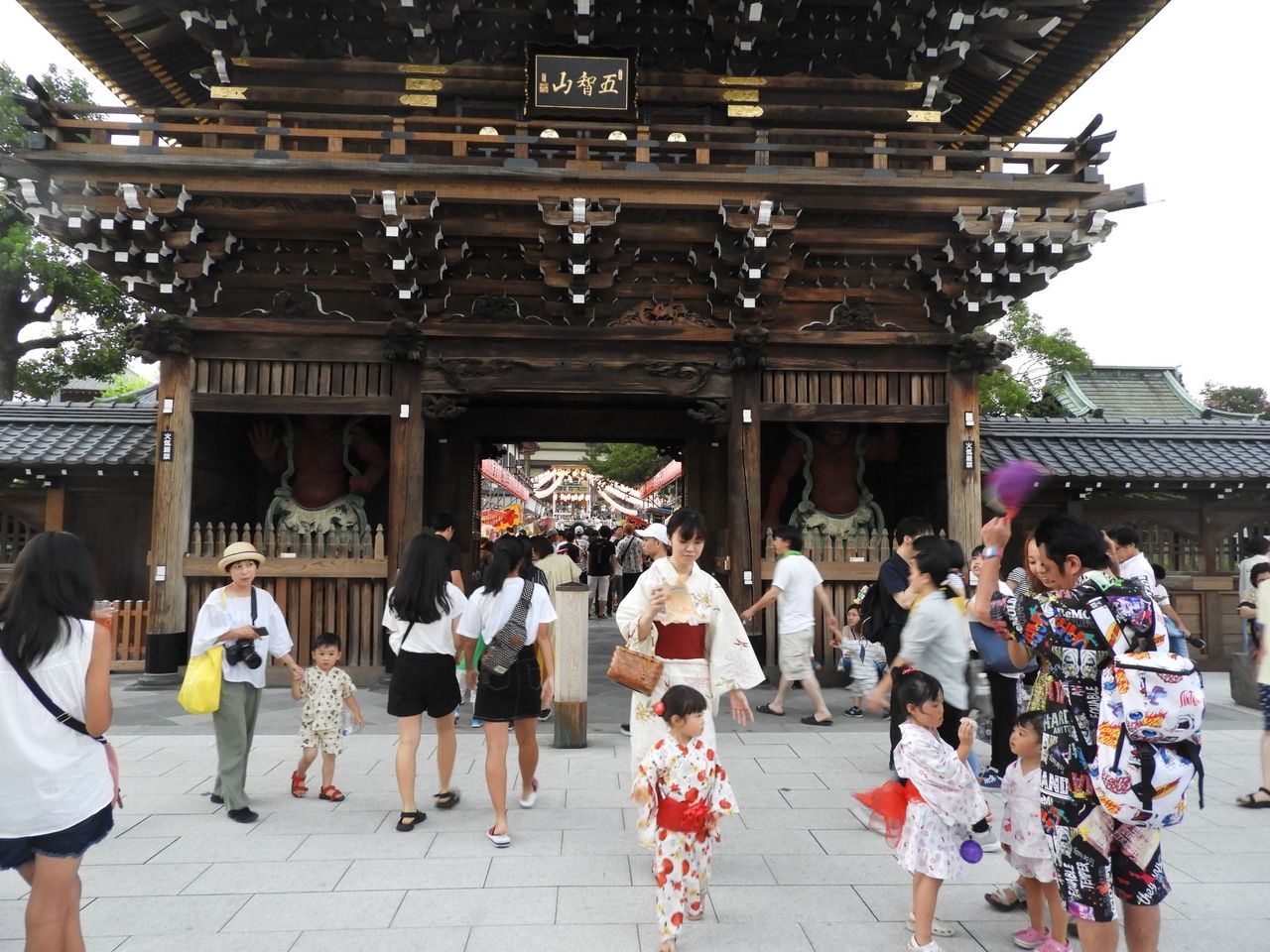 西新井大師の夏祭り ぷらっとくんのブログ