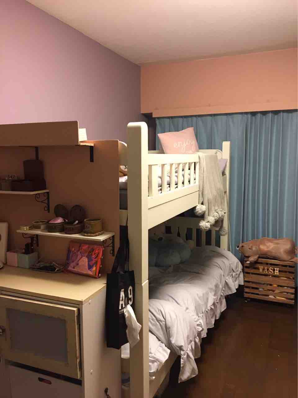 Aちゃん宅最後のdiy 2段ベッドを塗装してイメチェンしました Sansankikiのマイホームdiy