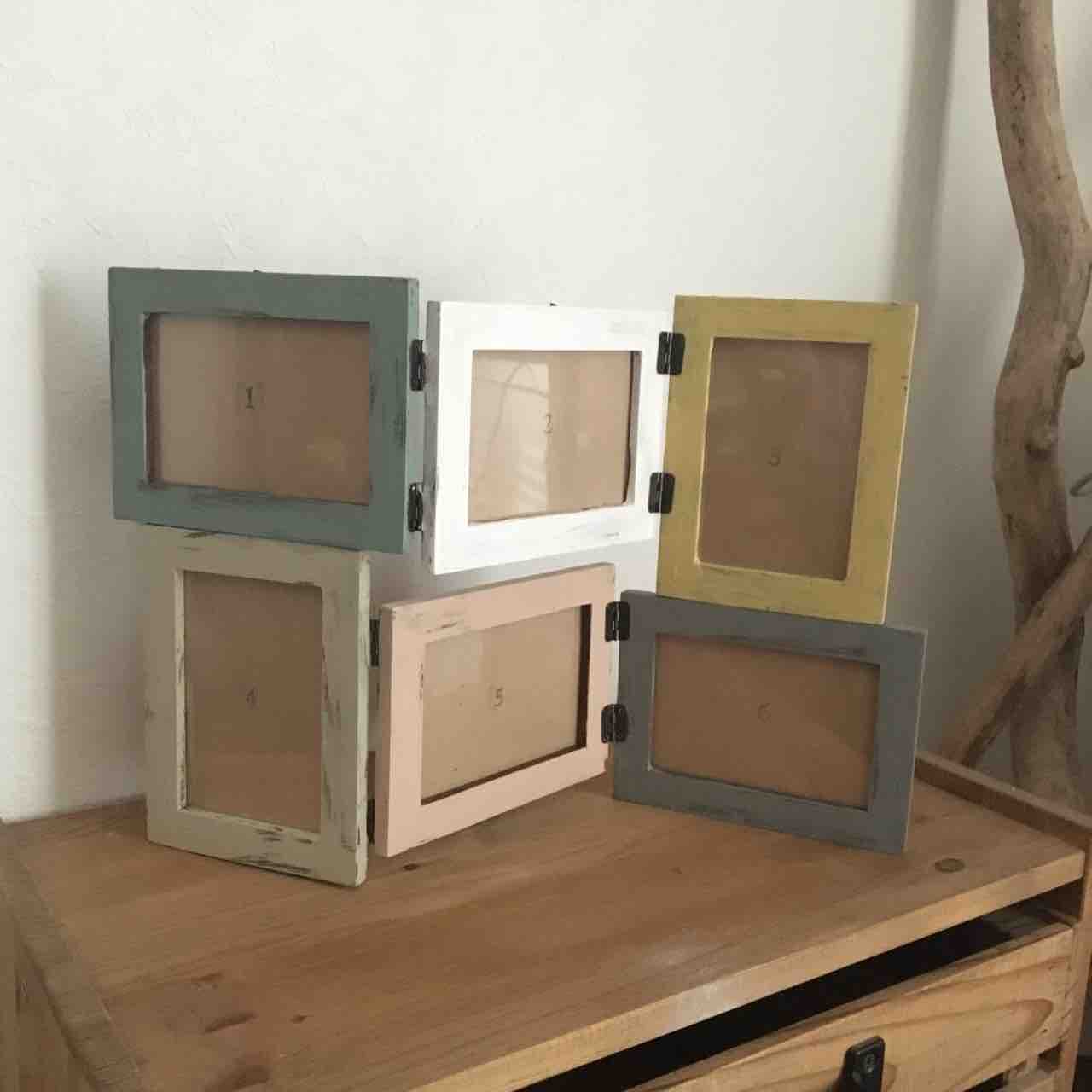 セリアでできる簡単diy 連結フォトフレームを作ろう Sansankikiのマイホームdiy