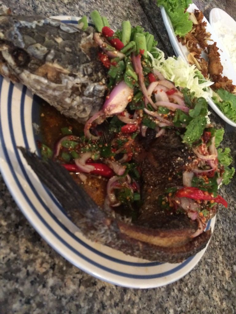 雷魚の唐揚げ 美味しい魚が食べたい