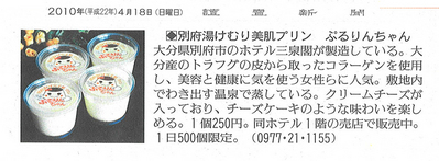 読売新聞ぷるりんちゃん20100418-2