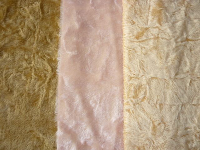 テディベアの生地・ディストレストモヘア : テディベアブログ＠サンタ