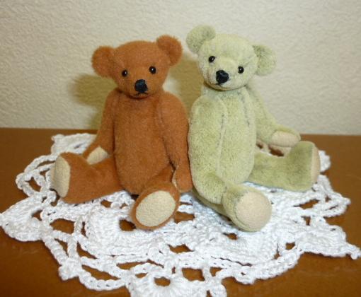 ミニチュアベア用生地 : テディベアブログ＠サンタクルーズベア