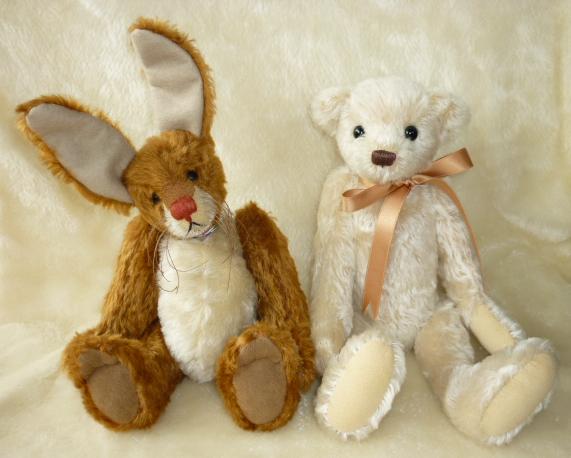 ③テディベア バティックディストレスモヘア （アンゴラ山羊、獣