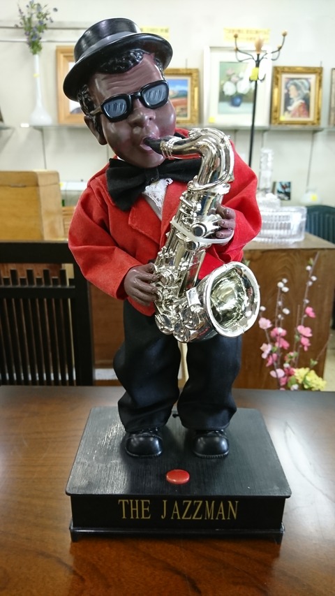 jazz】ジャズバンド人形 サックス奏者 saxophone