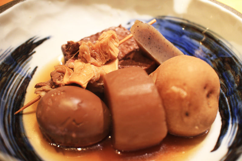 青空食堂 久米店 なんと 土佐あかうしのスジ肉おでん 讃岐おでん捜査記録 さぬきうどん屋