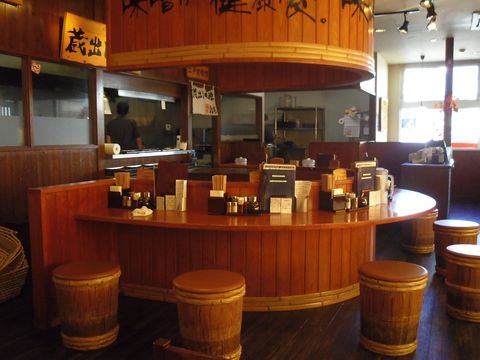 ラーメン カウンター