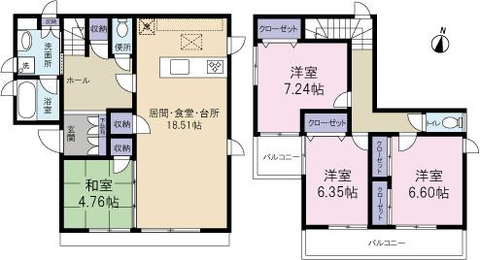 香椎3丁目貸家2