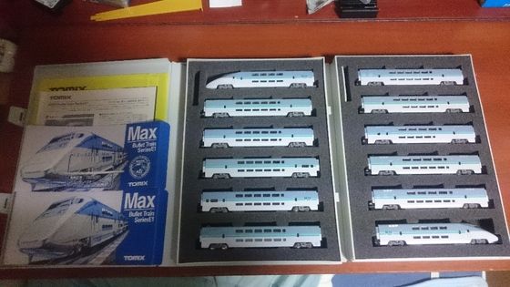 tomix e1系東北・上越新幹線旧塗装 12両フル編成 : Sky blue車両