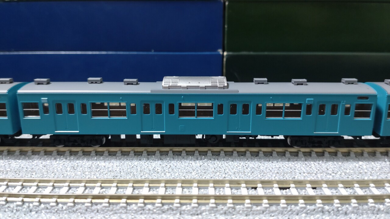 tomix 京葉線201系 : Sky blue車両センター