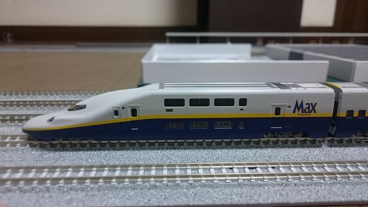 kato e4系東北・上越新幹線MAX : Sky blue車両センター