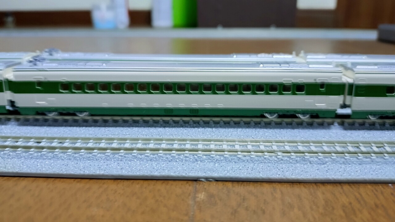 tomix 200系東北新幹線K編成 : Sky blue車両センター