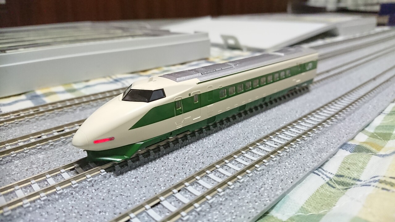 tomix 200系東北・上越新幹線F編成 トンガリ顔 : Sky blue車両