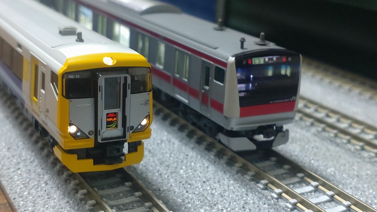 KATO E233系5000番台京葉線分割編成 kato e233系5000番台(分割編成) : Sky blue車両センター