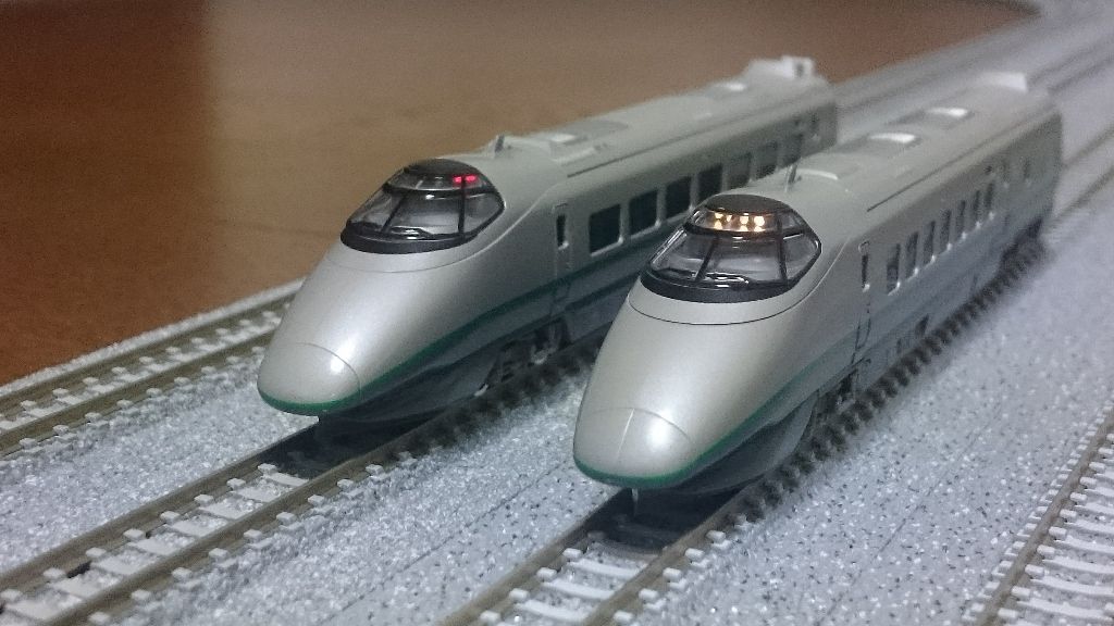 tomix 400系新幹線新塗装 : Sky blue車両センター