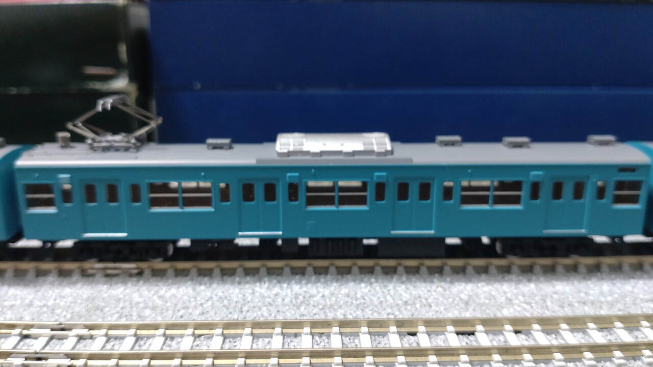 tomix 京葉線201系 : Sky blue車両センター