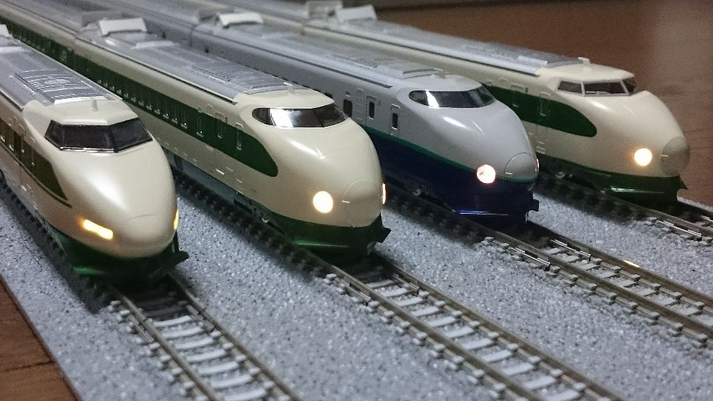 tomix 200系K47編成新幹線リバイバルカラー 付属品取り付け