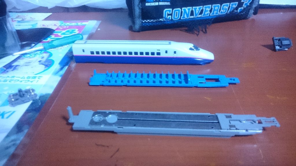 tomix e2系0番台長野新幹線あさま : Sky blue車両センター tomix e2系0番台長野新幹線あさま : Sky blue車両センター