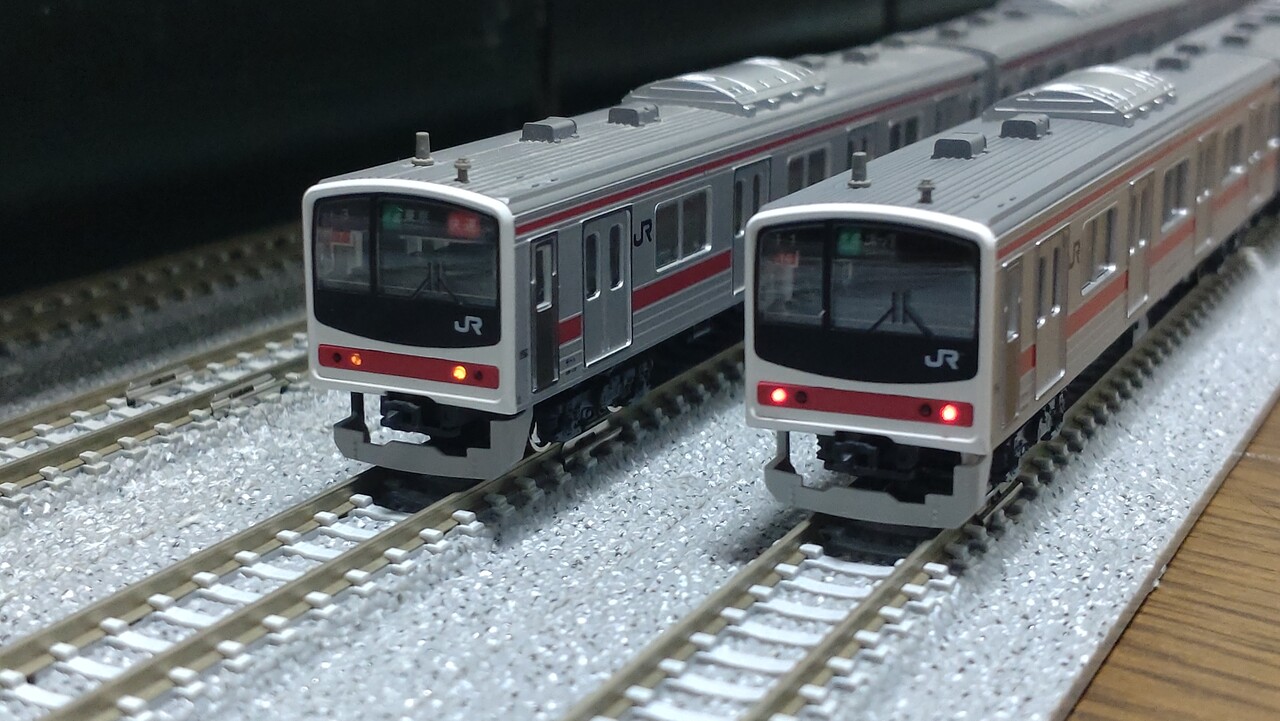 kato 京葉線205系(京葉線色) : Sky blue車両センター